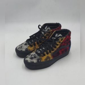 Vans-Sk8 Mixed Leopard Platform Sneaker